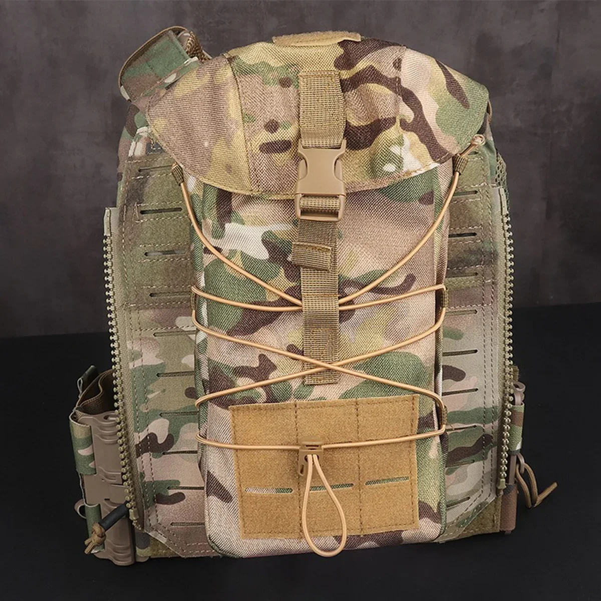 Tactical Waist Bag Molle Multi-Function High Quality Stretchable Waist Sundry Recycling Pouch Hunting Accessories Utility Pouch