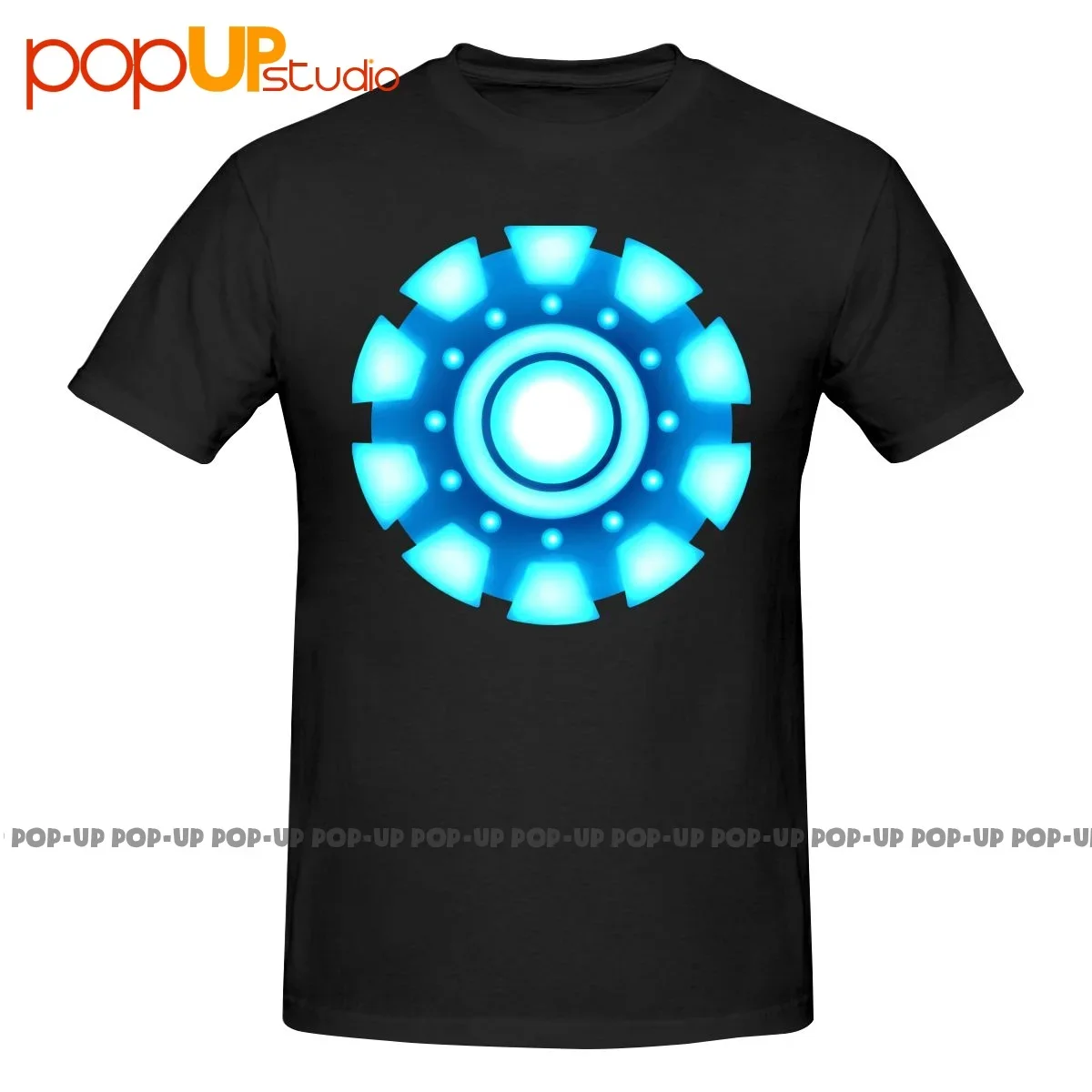 Arc Reactor Tony Stark Industries End Game Hero Shirt T-shirt Tee Pop Trend Hip Hop Best Seller