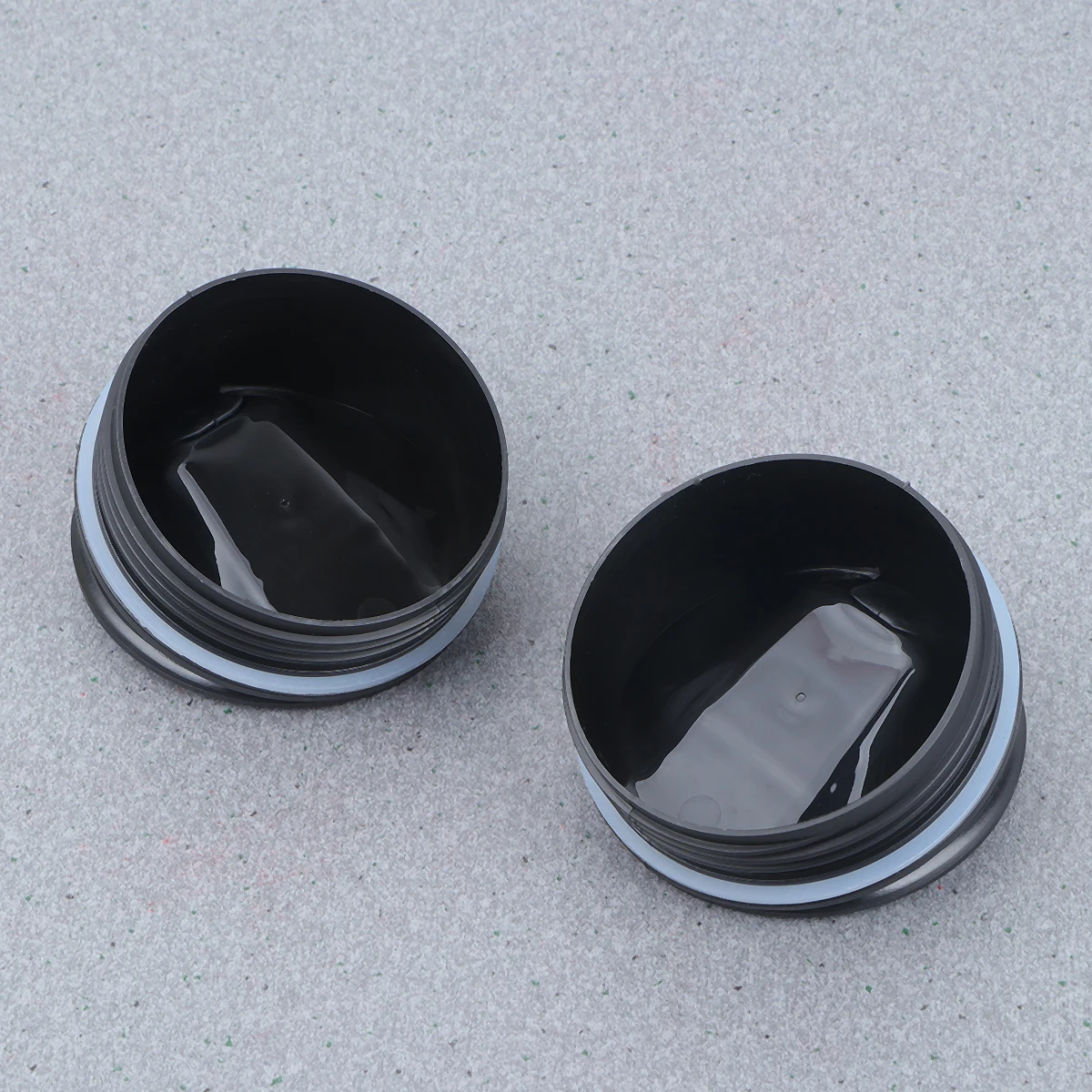 

2 Pcs Juicer Cup Lid Replacement Parts for Machines Accessories Bowl Cover Resealable Lids