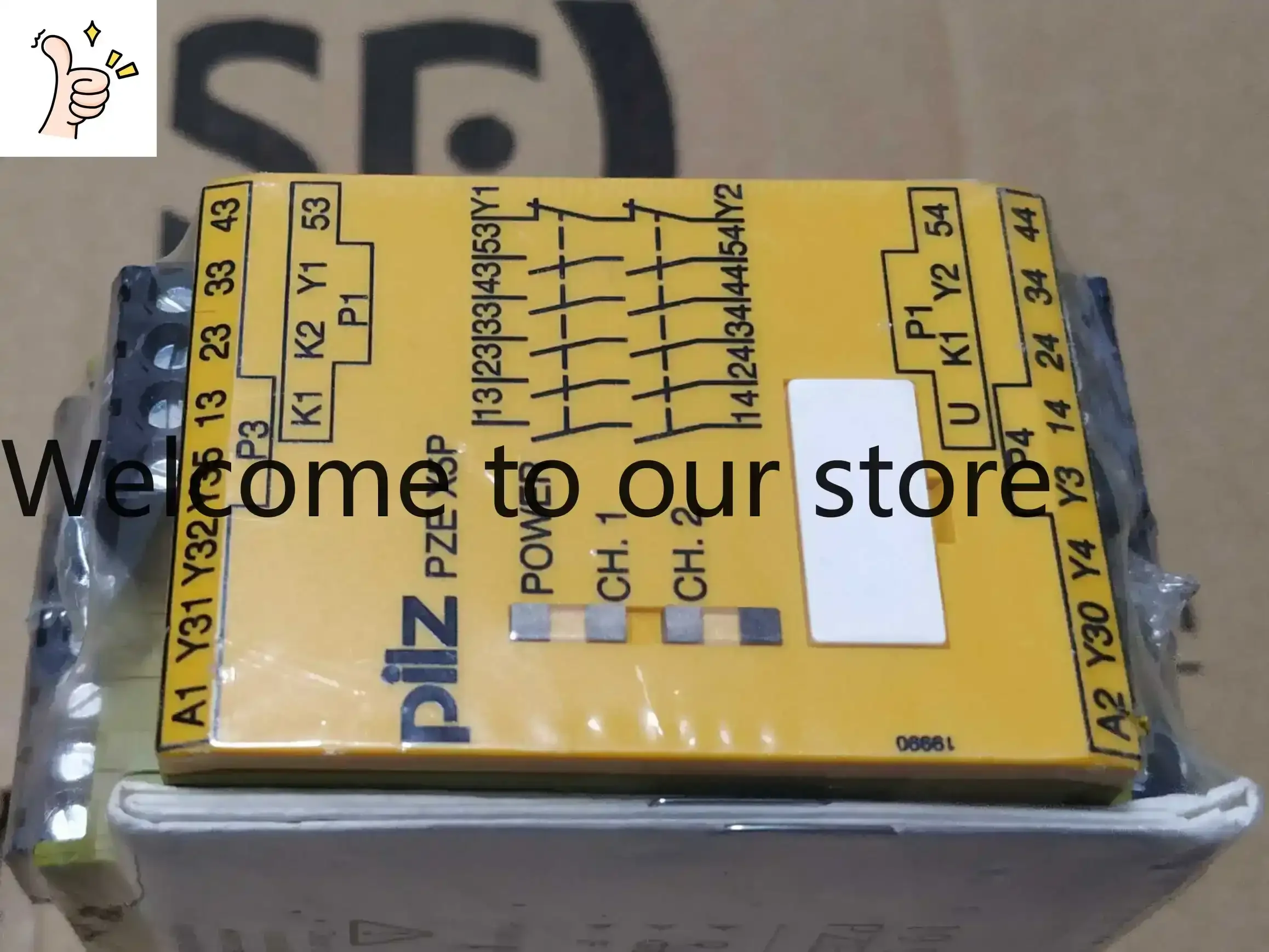 2026 PZE X5P Serial Number 777150 Original Genuine PILZ Pilz Safety Relay Fidelity Brand New