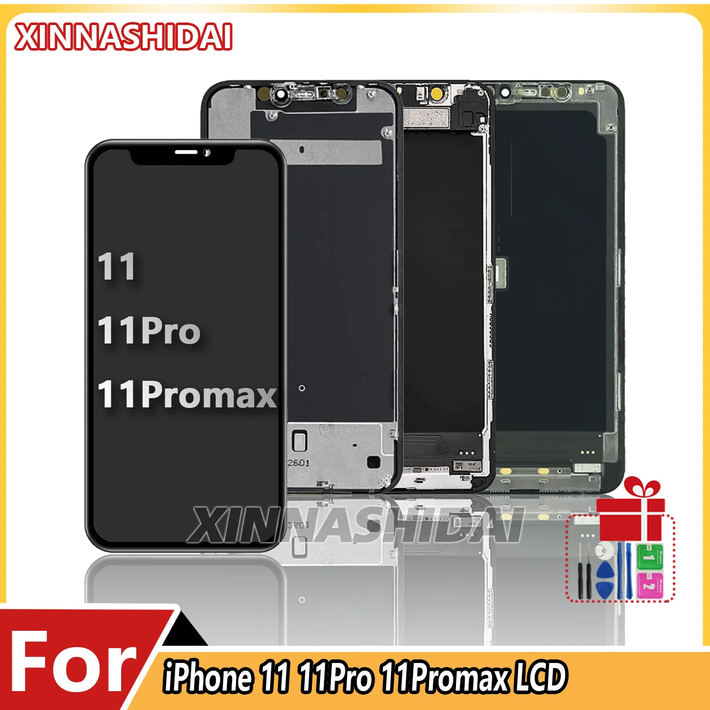 

Incell For iPhone 11 Pro MAX LCD Display Touch Screen Digitizer Assembly Replacement Parts For iphone 11 11pro LCD