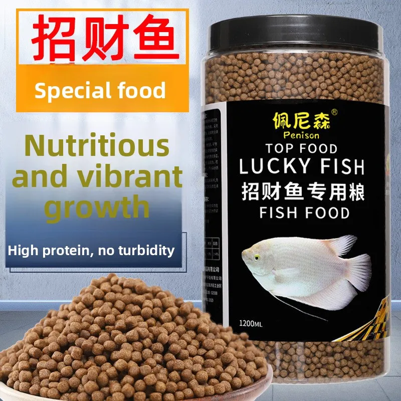 PENISON Arowana & Oscar Fish Food - Specialized Diet to Prevent Body Rot & Boost Immunity for Arowana, Oscar, Gourami & Cichlids