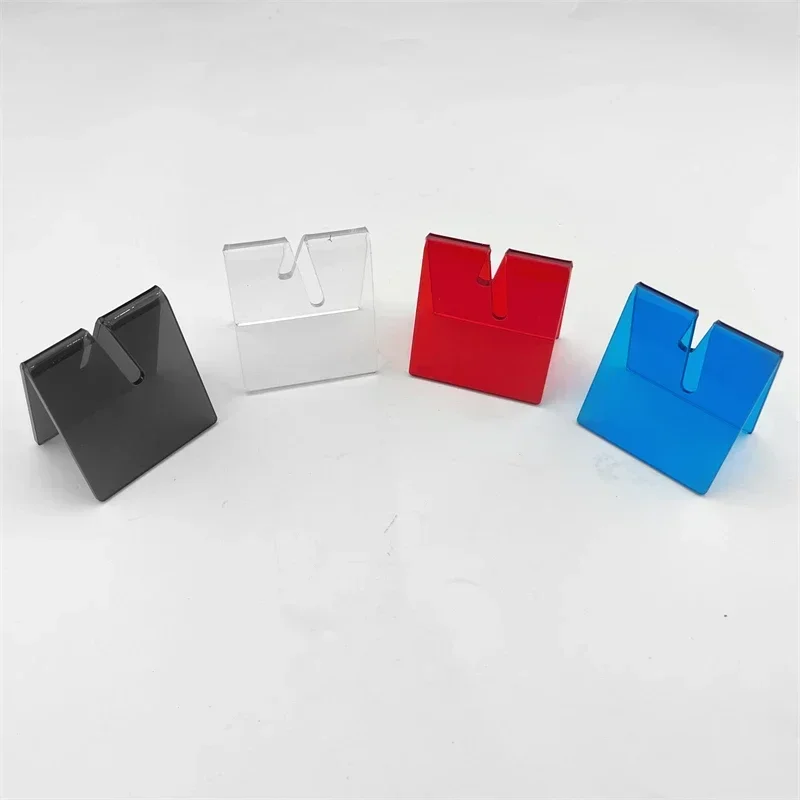 Acrylic Knife Display Stand Portable Desktop Bracket Multifunctional for Small Knife Postcard Photo Decoration view 5