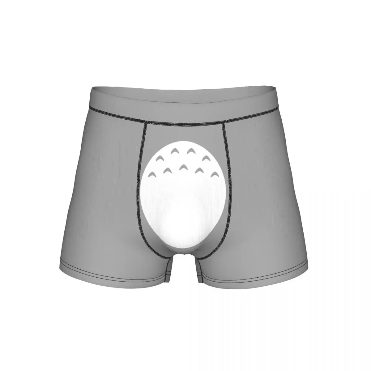 

Men Totoro-Miyazaki Anime Long Underwear My Fluffy Forest Spirit Belly Hot Boxer Briefs Shorts Panties Male Soft Underpants