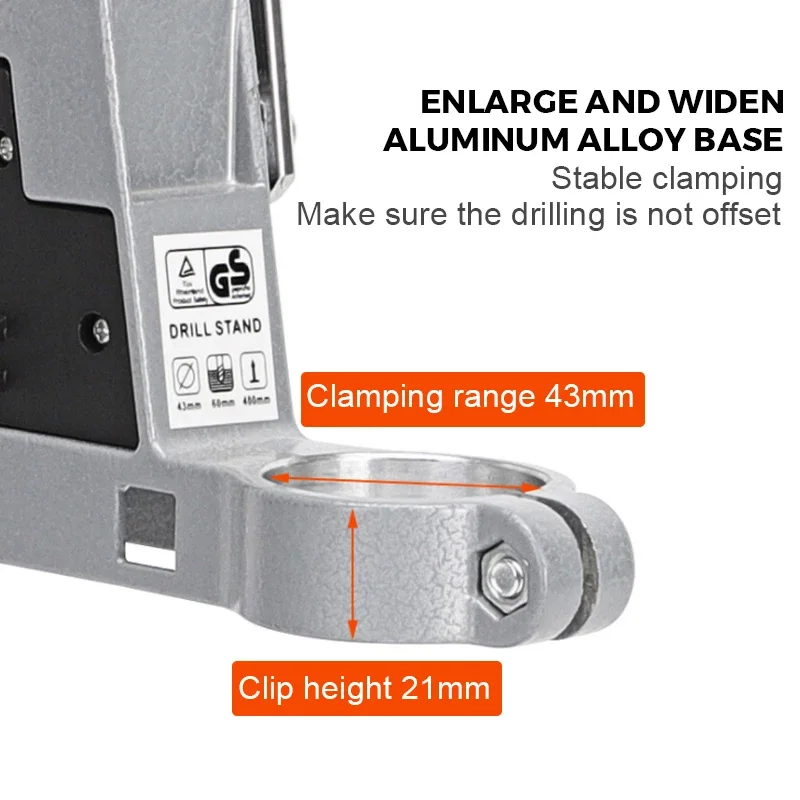 Imagem -04 - Suporte de Furadeira Elétrica Suporte Multifuncional de Mão Bancada Broca Universal Torno Suporte de Ferramenta Rotativa