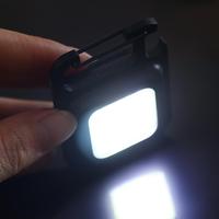 Flashlight Pocket Flashlight Fishing Emergency Lamp Mini Keychain Light COB LED Flashlight Portable Lights LED Floodlight