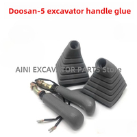 Joystick handle glue, operating handle dust cover, Doosan Daewoo DH55/60/80/220/225 excavator accessories