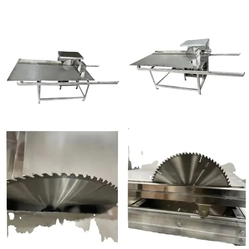 Stainless Steel Horizontal Ice Cutter Household Industrial Food Factory Water Cooled Ice Maker Can Produce Ice Cubes
