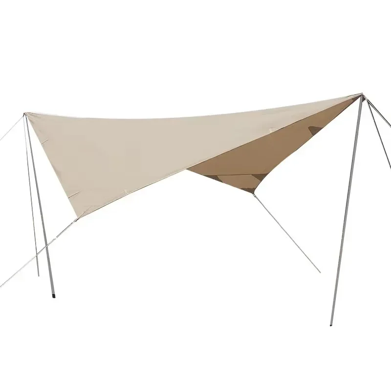 

2026 Field Camping Oxford Awning Caravan Tent Waterproof Black Gray Item Layer Outdoor Piece Air Color Bottom Canopy Shelter