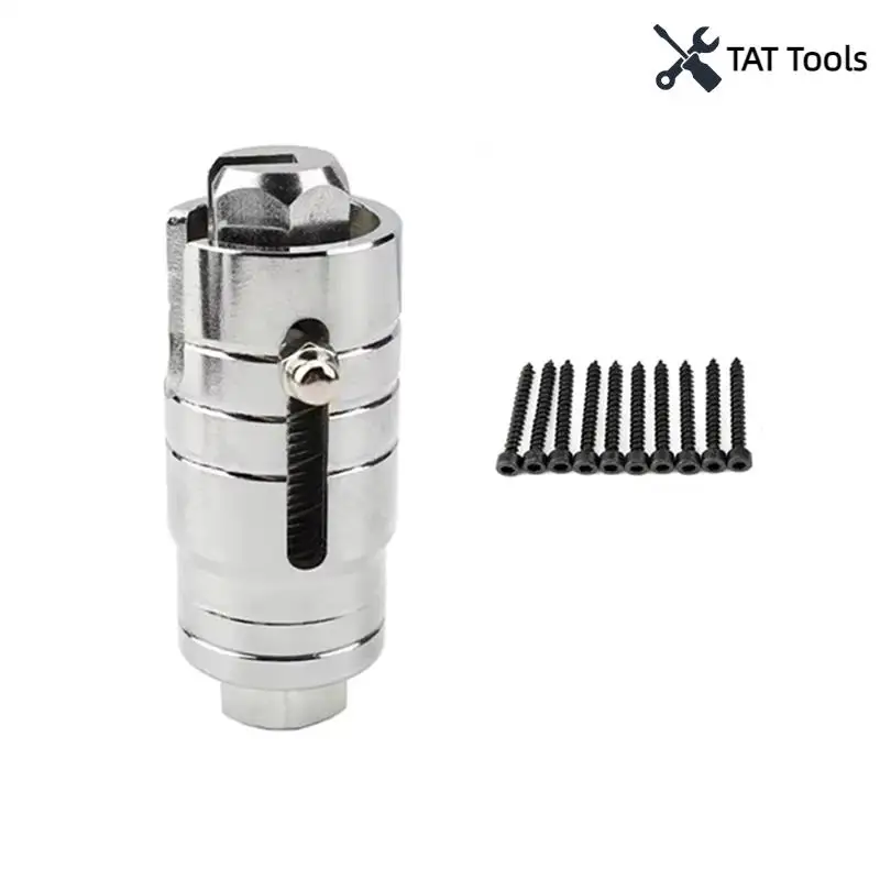 

Locksmith Tools Lock Puller Special For Door Cylinder Lock With 10Pcs Screws Disassembly Tools