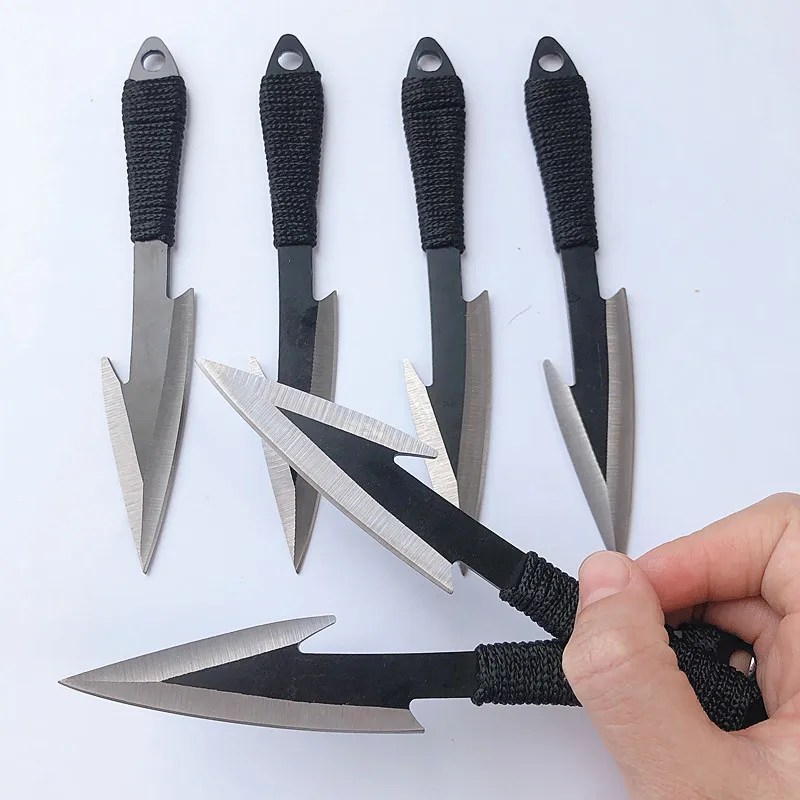 No Cutting Edge Training Knife Balisong Butterfly CSGO Trainer Stainless Steel Pocket Pri Practice Knife Sport Cosplay Tool