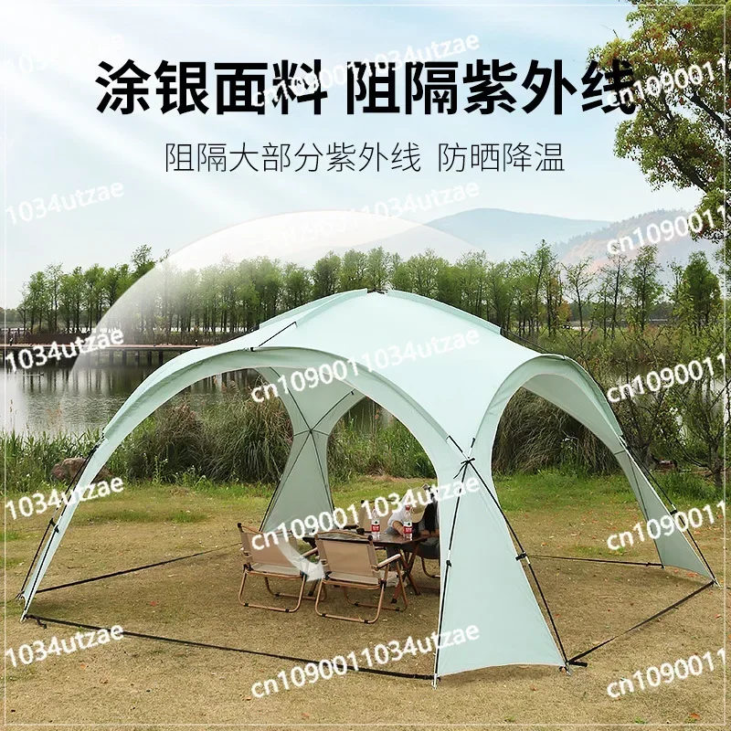 Tent outdoor dome canopy oversized awning sun protection field camping equipment camping weatherproof