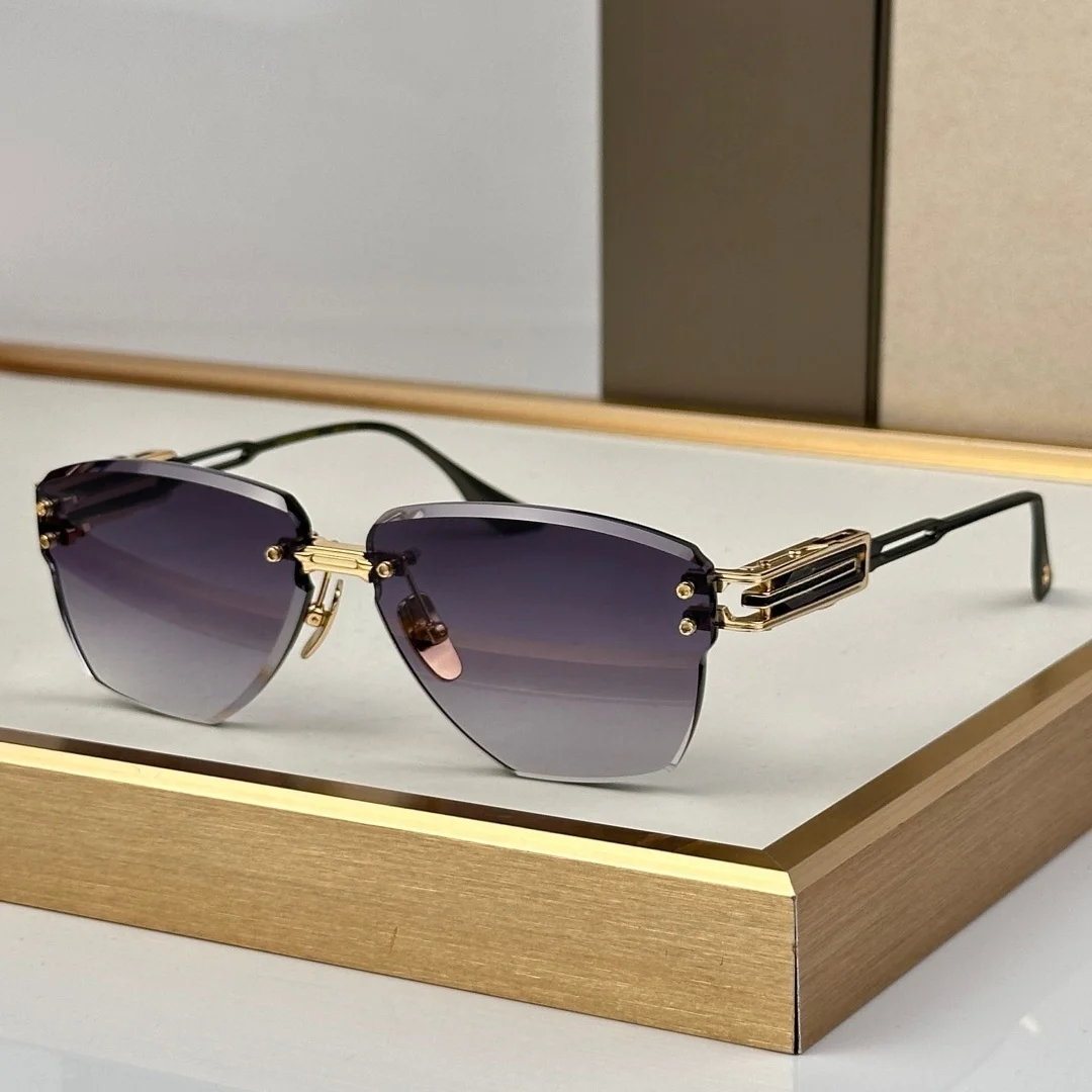 ADITA HYPERLUX 2000 DT197 Top Quality Men's Sunglasses for Women Classic Punk Luxury Titanium UV400 Designer Sunglasses with Box