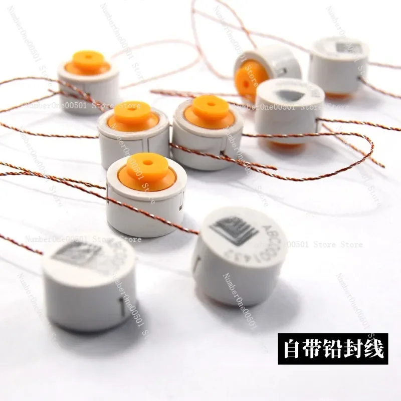 

Disposable anti-theft lead seal instrument metering plastic water electricity gas meter sealing buckle 100 pcs