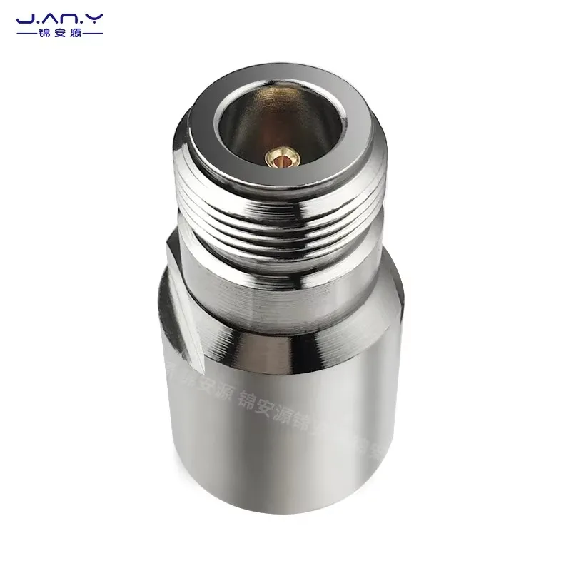 N-type male quick straight plug RF high-frequency signal connector L16 female to non threaded N-male stainless steel test head