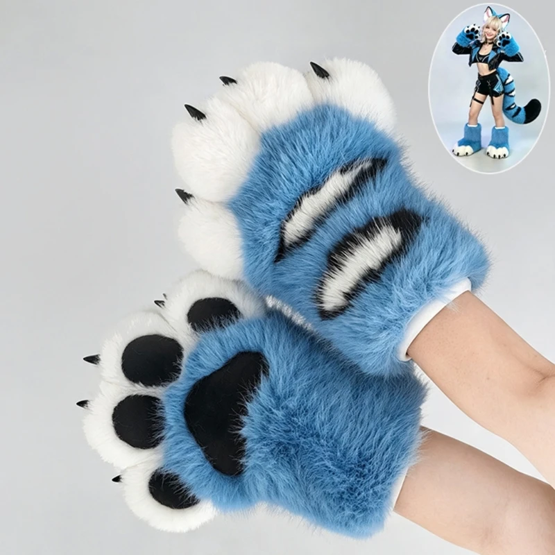 paws-costume-gloves-for-kids-teens-girl-and-adults-plush-blue-animal-mitts-with-black-pads-for-roleplay-and-party-dress