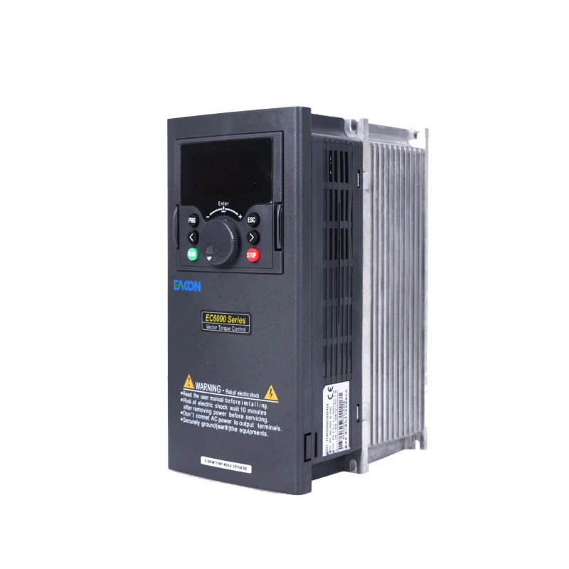 

EACON EC6000 7.5kw 380V 3Phase Variable Frequency Converter With Good Quality Heavy Load General Industry VFD Inverter