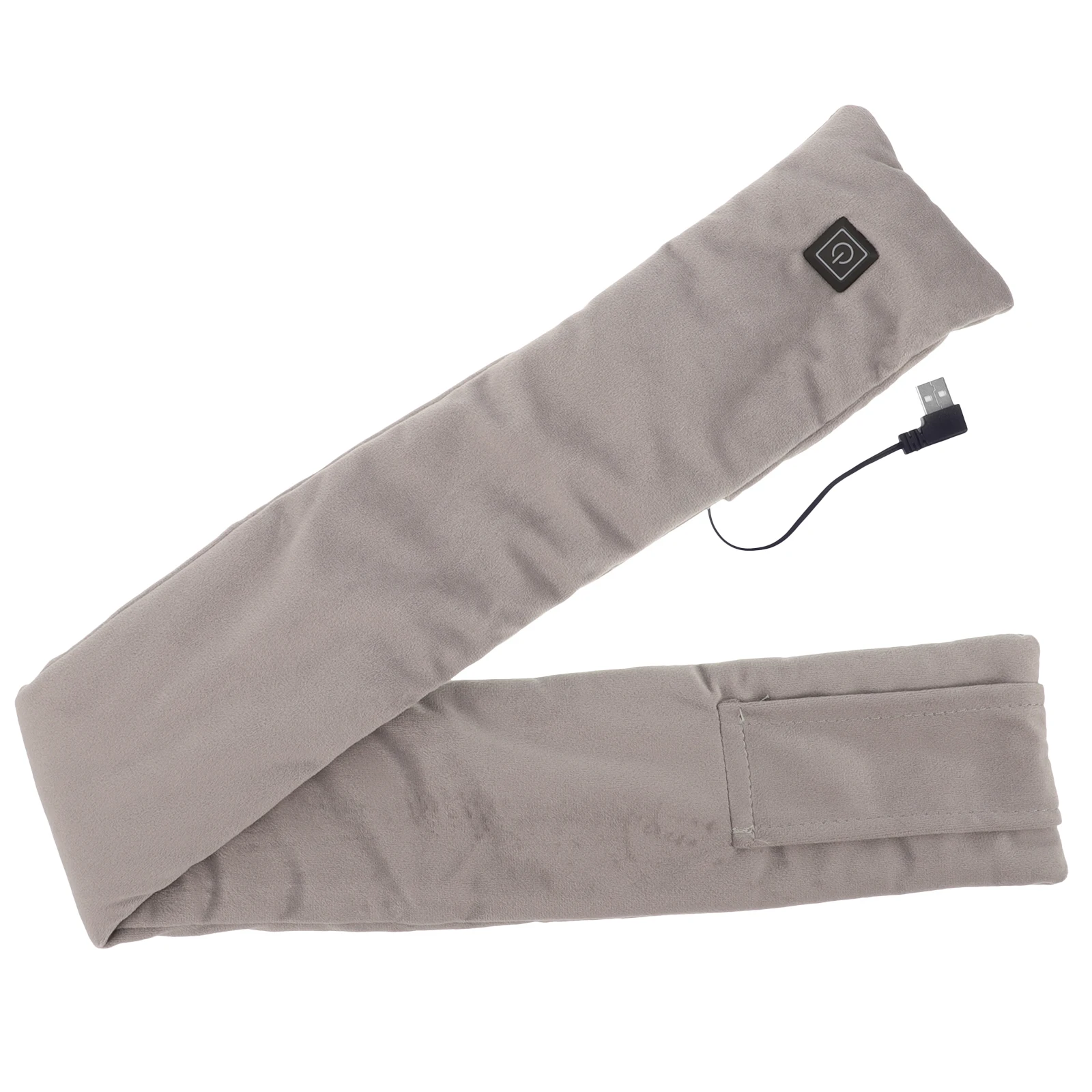 

Heated Scarf USB Rechargeable Warm Neck Winter Grey Men Women Electric Heating Scarf Portable Adjustable Temperature Cold