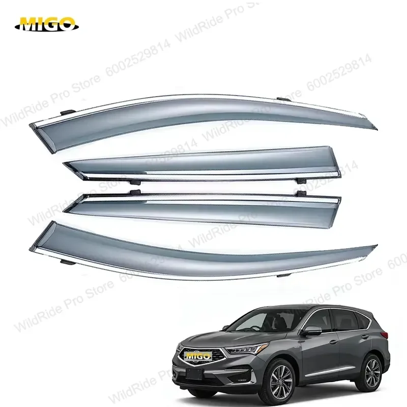 High Quality Window Visor Wind Deflector Weather Shield for Acura RDX 2019 2020 Durable Car Exterior Modification Accessories