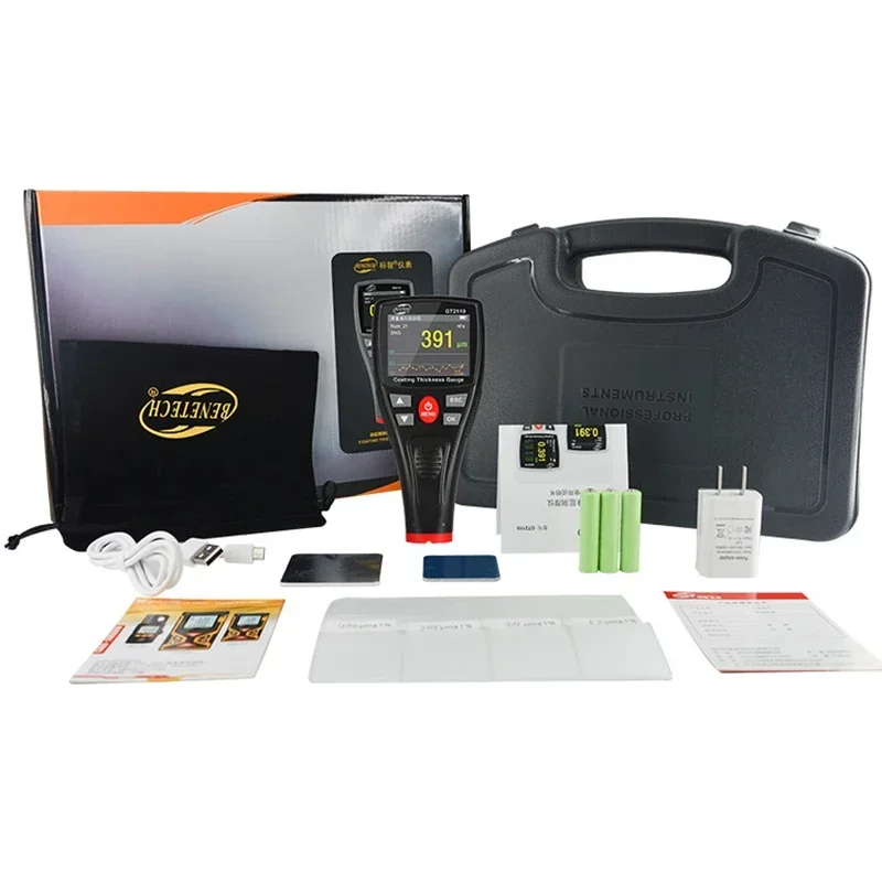 

Gt2110 Color Screen Coating Thickness Gauge Car Paint Film Coating Thickness Gauge Used Car Detector Iron