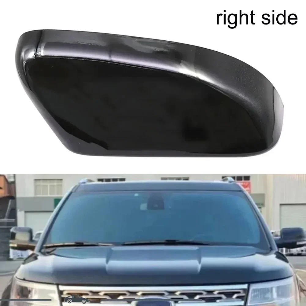 Side Mirror Cover Cap Set Compatible with For Ford Explorer 2016 2019 OEM Part Numbers GB5Z 17D743 AA GB5Z 17D742 AA