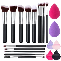 14/16Pcs Makeup Brushes Set Face Eyeshadow Foundation Brush Powder Blush Cosmetics Contour Brush Kabuki Make up Beauty Tools