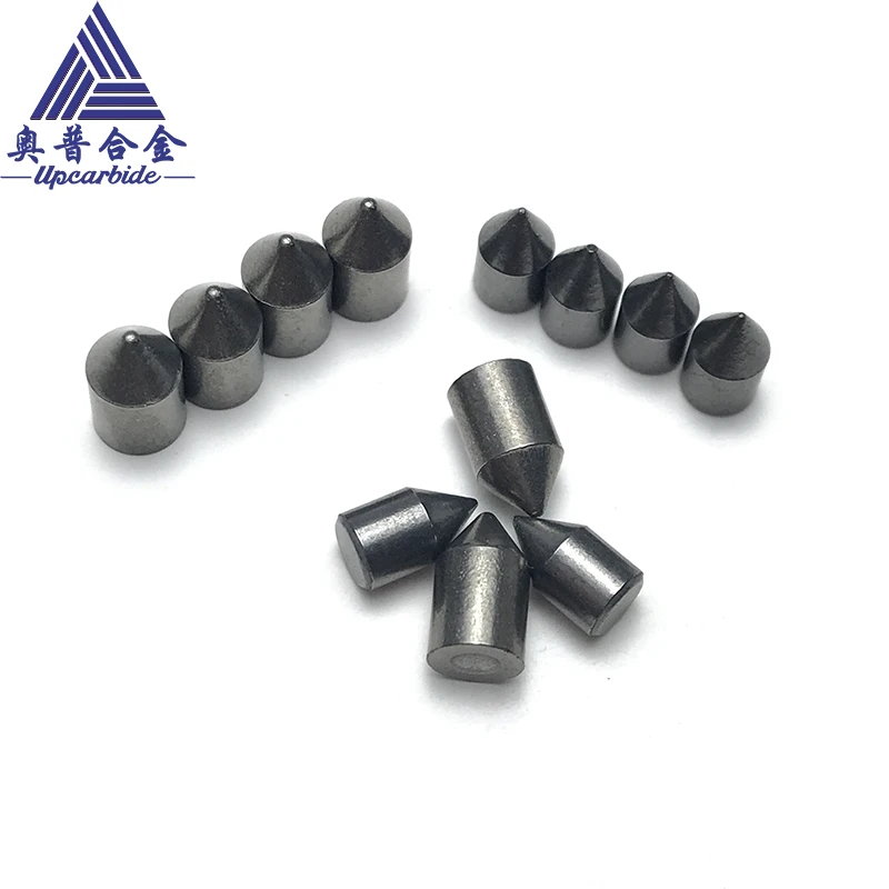 zhuzhou cemented alloy diameter 4/4.6/3.0mm and length 7mm 89.5hra tungsten carbide tips