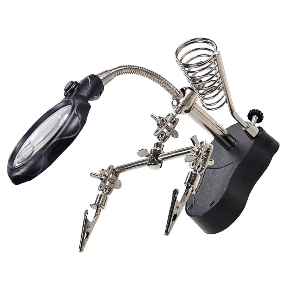 

Excellent Craftsmanship LED Magnifying Lamp for Repair and Maintenance Stable Light Source Multi-Function Table Lamp for Reading