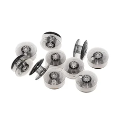 10Pcs Clear Plastic Sewing Machine Bobbins #359838-900 for Singer Inspiration Line Model 4205 4206 4210 4212 4220 4228 20x10x3mm