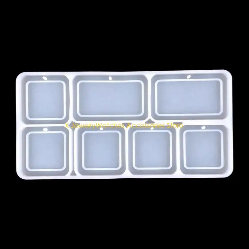 

31KD DIY Photo Frame Tree Pendant Epoxy Resin Mold Desktop Decorations Silicone Mould