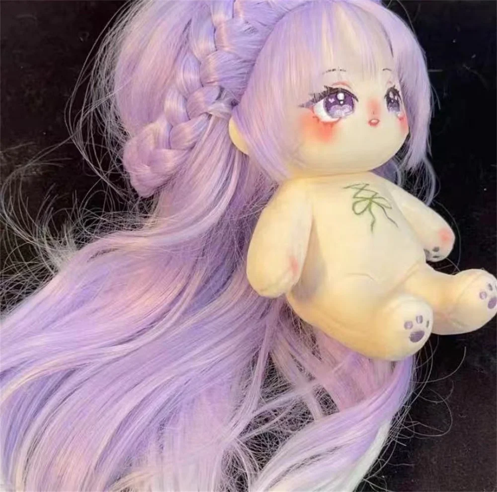 Plushie Fairy Princess Lolita  Purple Hair 20cm Doll Toy Plush Body Cosplay Original Cute Lovley X Gift