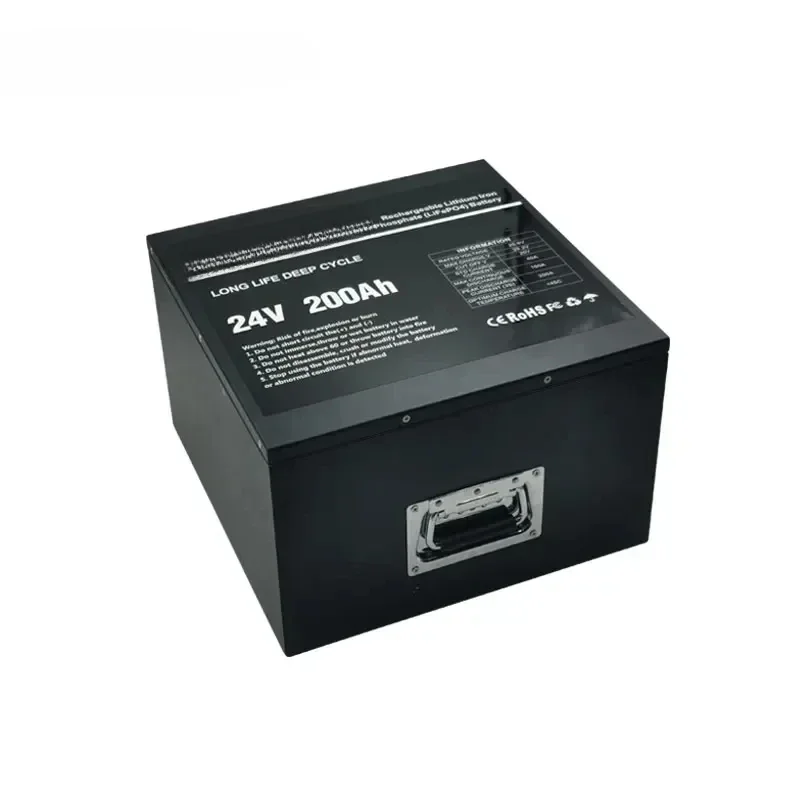 

Bateria recarregável de íons de lítio para ferramentas elétricas, barcos, carrinhos de golfe, empilhadeira elétrica, LiFePO4, 24