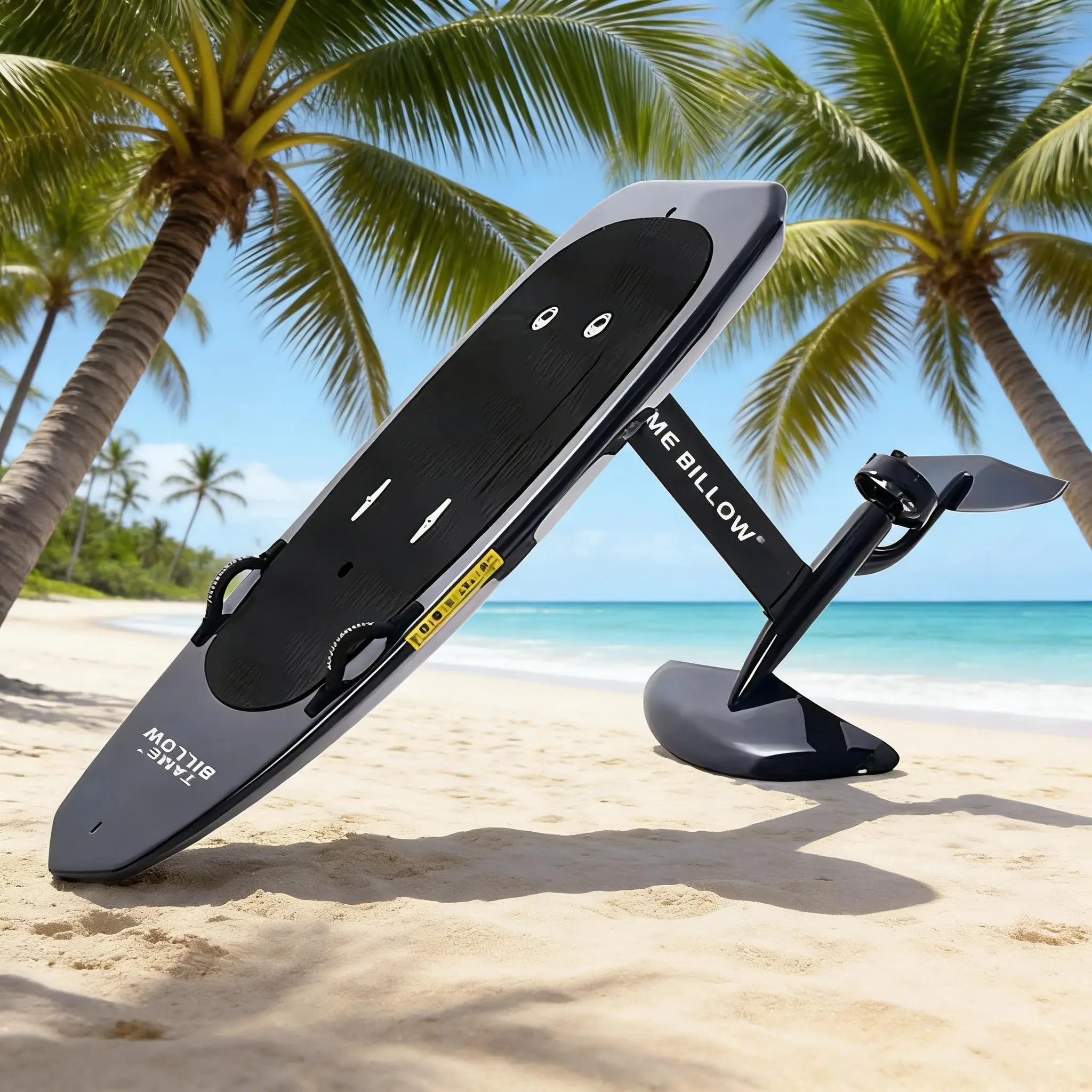 8000W High Strength Carbon Efoil Surfboard,48V Full Battery Remote Kit,Professional Electric Hydrofoil For Ocean Surf SUP Sports view 4