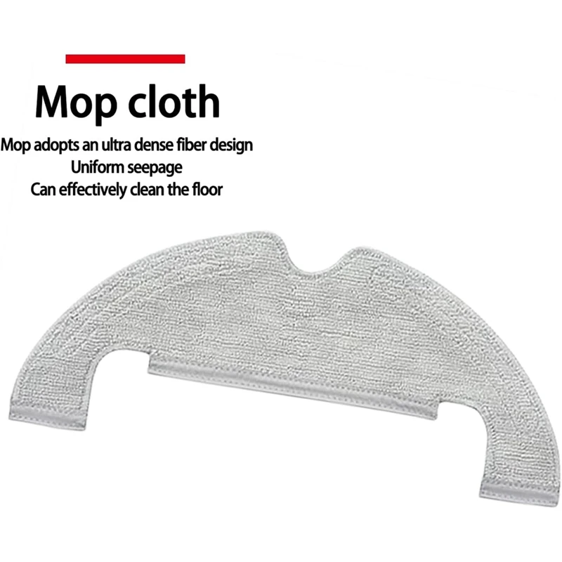 A44F-для Dreame Bot D10 Plus/RLS3D пылесос основная боковая щетка Hepa фильтр швабра тканевые мешки для пыли запасные части