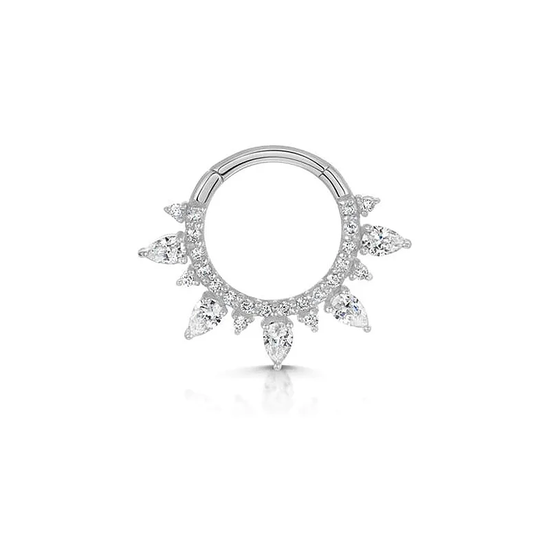 1pc Daith Piercing Hoop Ohrringe Frauen Trend Zirkon Helix Piercing Septum Tragus Körper Zubehör Winzige Knorpel Ohr Schmuck – Detail 7