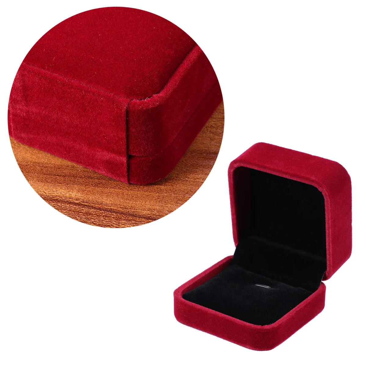

Necklace Organizer Box Wine Red Durable Jewelry Storage Case for Necklace Bracelet Watch Pendant Brooch Display