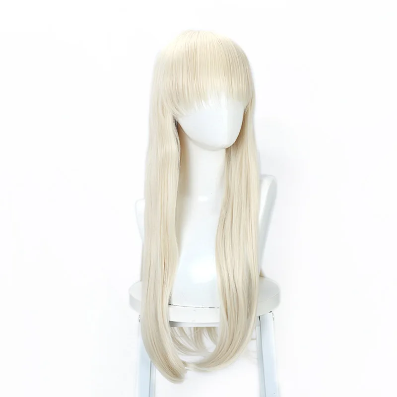 Kakegurui seizoen 2 melk goud Enma Tsukimi Rurina cosplay pruik