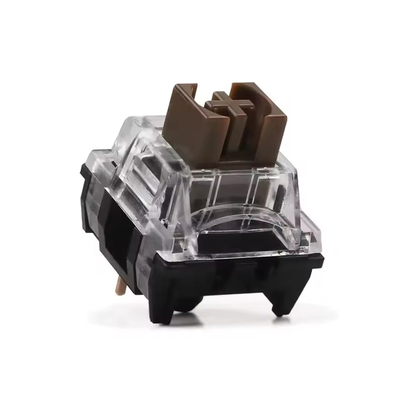 TTC Mute Silent Brown V2 Keyboard Switch Factory Lubrication 3 Pins 55g Tactile switches Dust Proof Hot Swap Custom Gaming Gamer