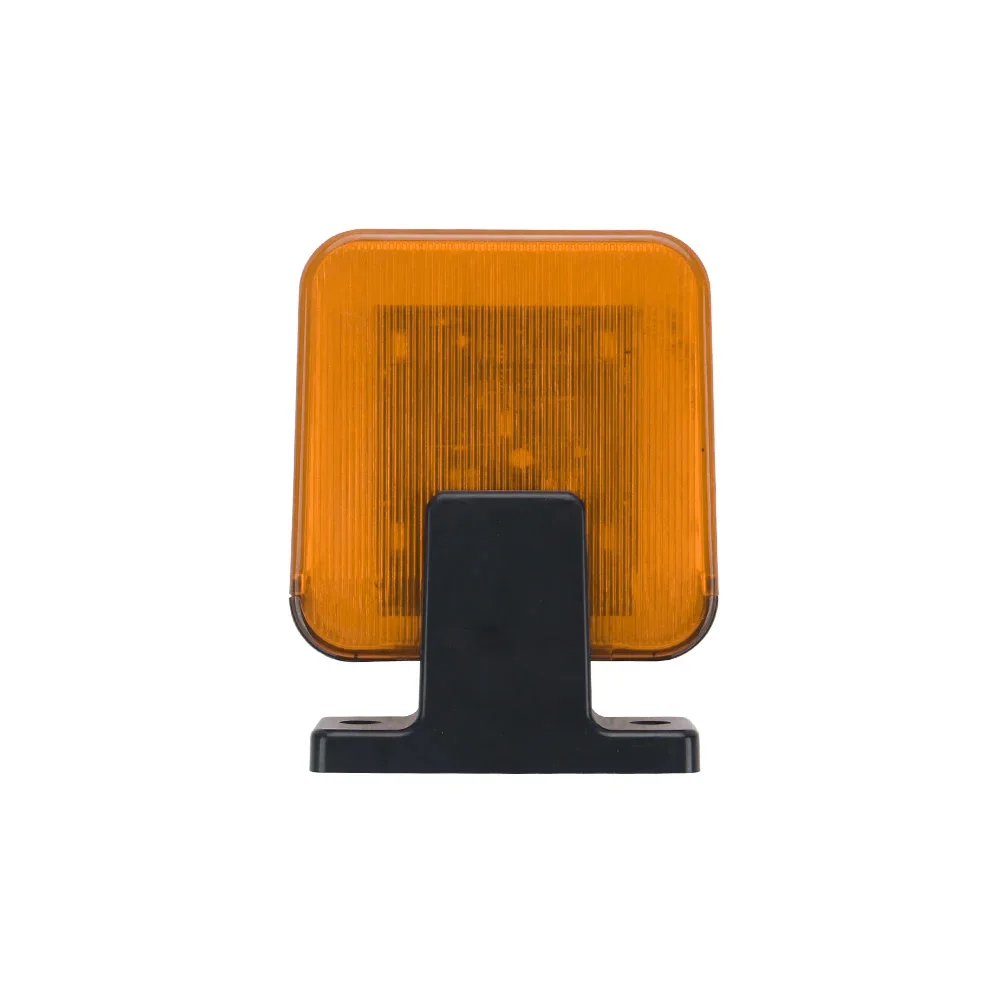 24VDC 12V 110V 220V Outdoor LED Signal Alarm Light Strobe Flashing Emergency Warning Lamp Wall Mount for Automatic Gate Opener