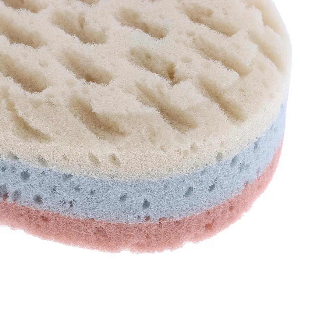 Pack of 2pcs, Care Bath Sponges, Body Scrubbers, Shower Massage Bathing Brushes for Exfoliating, Srubbing