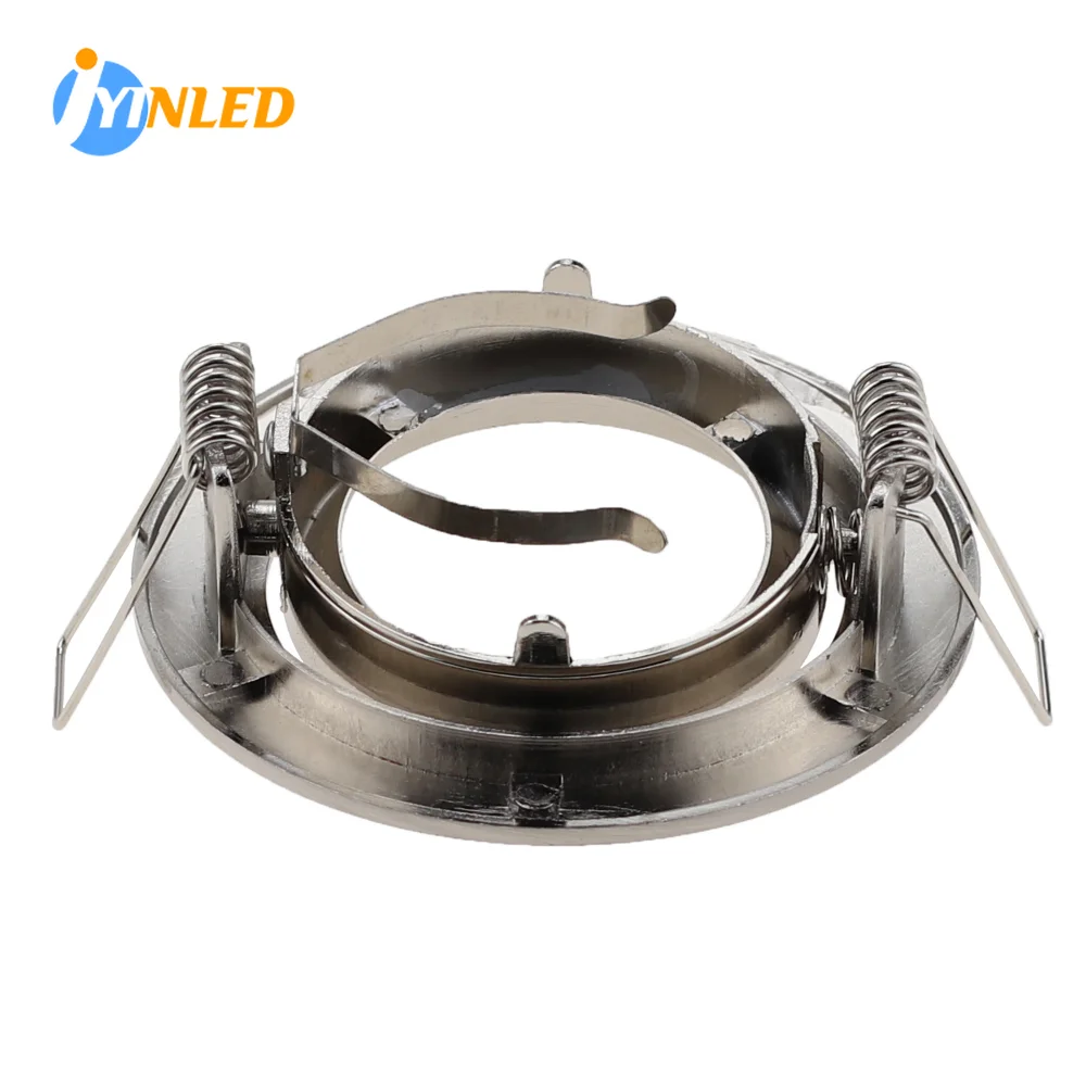 

Downlight GU10 MR16 LED Frame Housing Light Fixture Frames 2PCS 75mm Cutout D85mm H25mm Zinc Alloy Spotlight