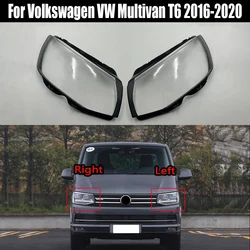 For Volkswagen VW Multivan T6 2016-2020 Auto Front Headlight Cover Lens Transparent Glass Headlamps Lampshade Lamp Shell Masks