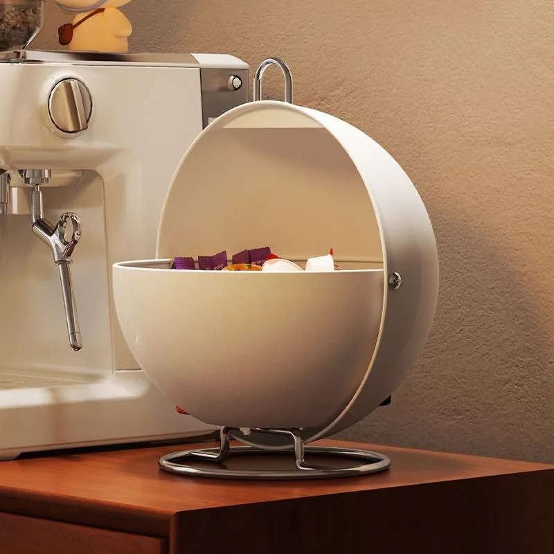 

Cream wind living room desktop storage box household finishing storage mask box snack sundries fruit plate