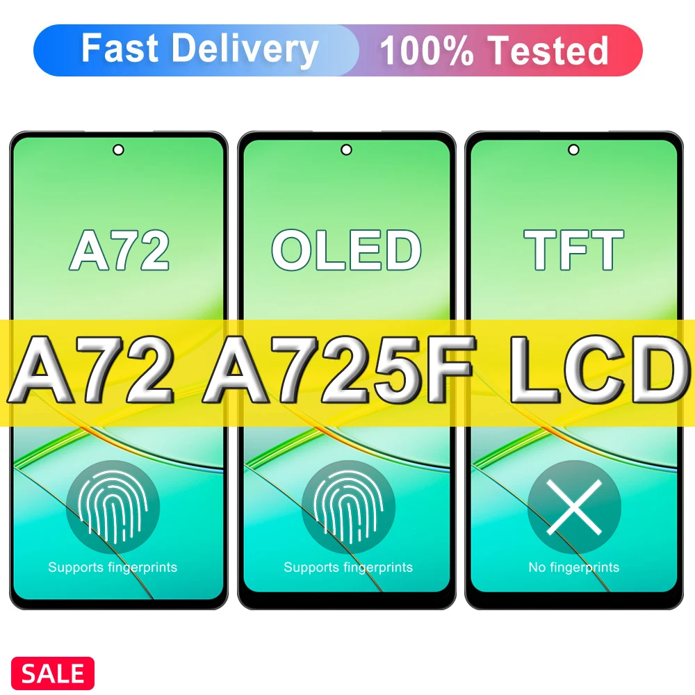 pop-100-tested-for-samsung-a72-4g-sm-a725f-a725m-lcd-display-touch-screen-digitizer-assembly-replacement-for-samsung-a72-lcd