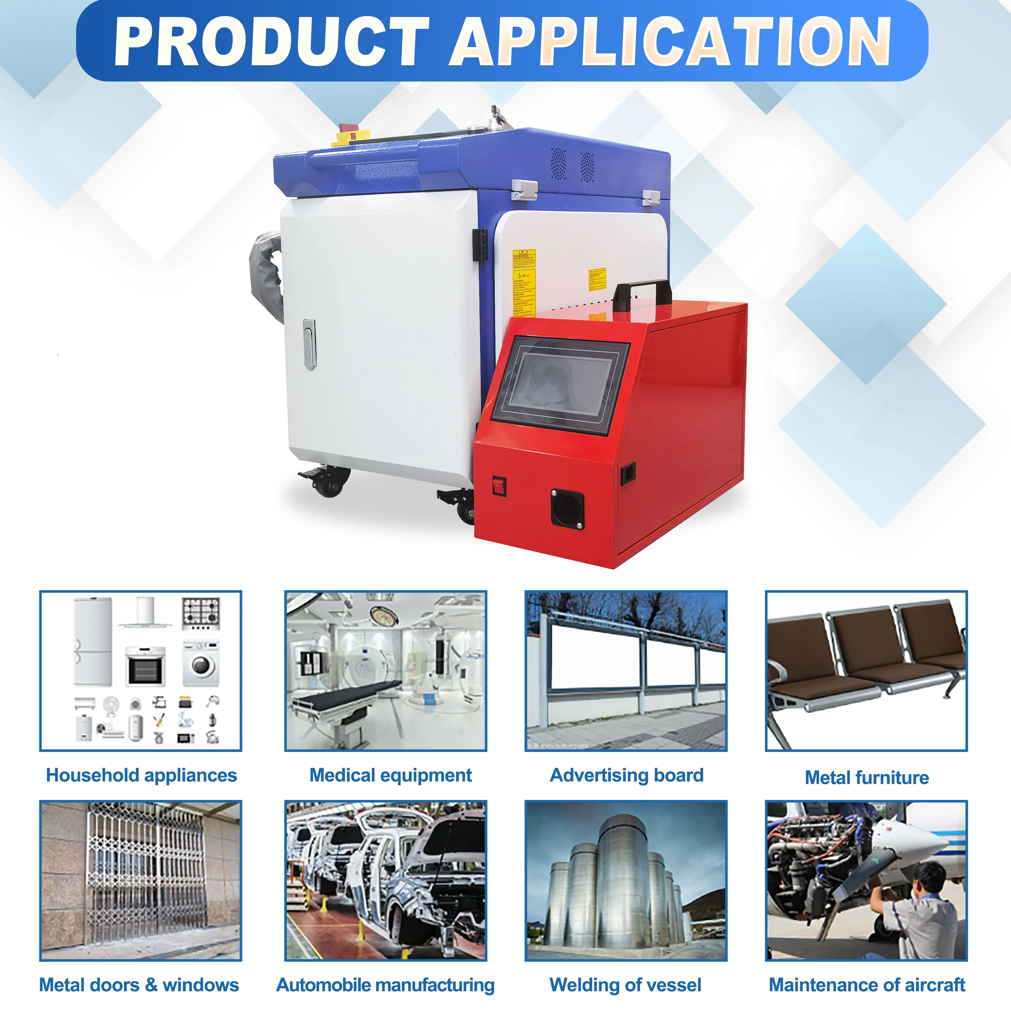 2025 Premium Products Handheld 1500W 4-in-1 Fiber Laser Lassen Snijden Reinigingsmachine voor Metaal Staal