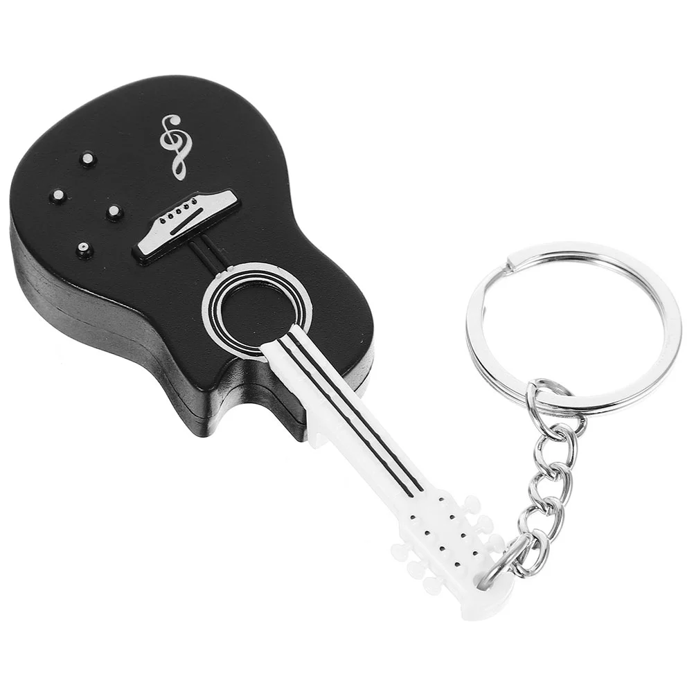 Guitar Keychain Backpack Matching Keychains Keyring Pendant While Wallet Music LED Purse Charms