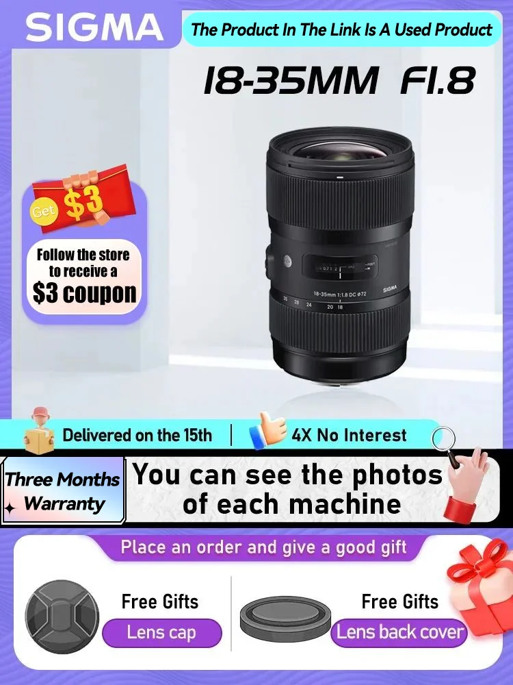 Sigma 18-35Mm F1.8 … - image