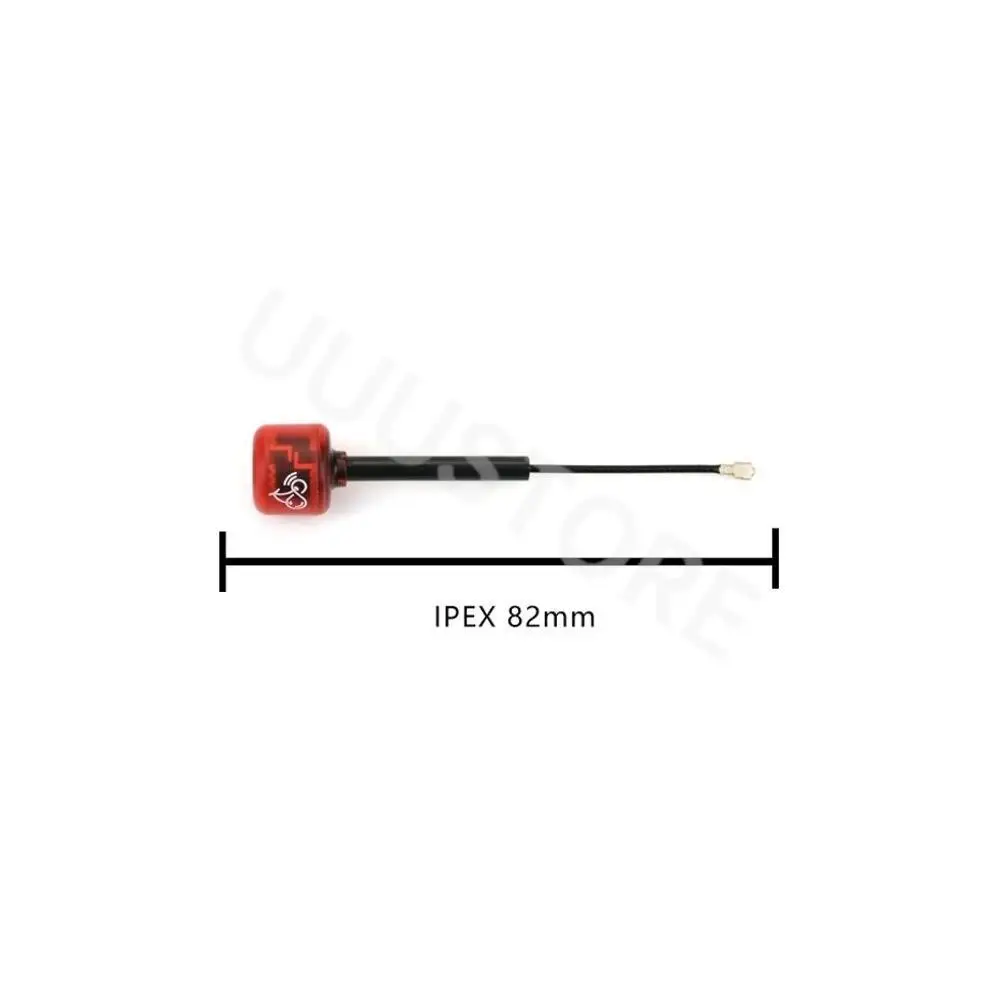 RUSHFPV Cherry 2 II 5.8G 1.8DBI FPV Antenna LHCP RHCP SMA UFL IPEX MMCX for FPV Freestyle Analog Digital Drones DIY Parts image 4