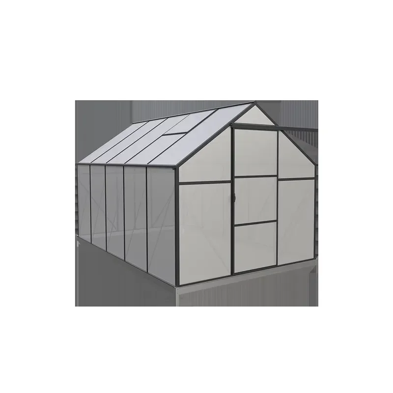 AG0808-H215 Home Garden Heavy Outdoor Greenhouse Easily Assembled for Vegetables Flowers Plants Green Color
