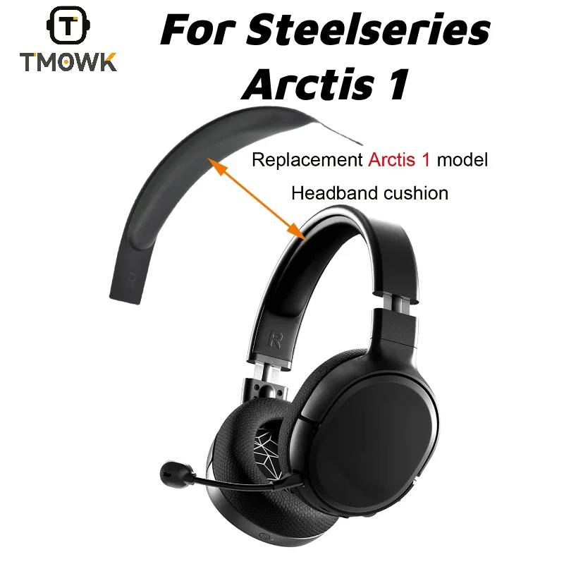 For Steelseries Arctis 1 Gaming Headset Replacement Ear Pads + Headband Cover Memory Foam Repair Kit